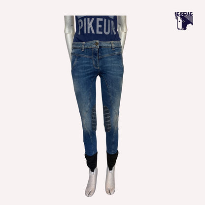 JEANS GRIP AL GINOCCHIO ANIMO - DENIM