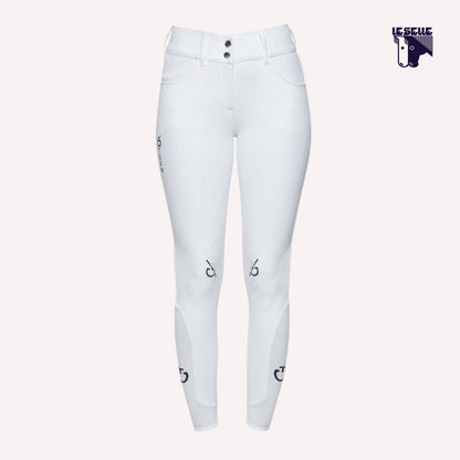 PANTALONI CT TEAM CAVALLERIA TOSCANA - BIANCO