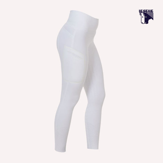 LEGGINGS RIDERTECH EQUESTRO - BIANCO