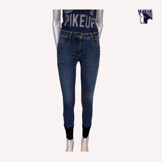 JEANS NIKOL GRIP AL GINOCCHIO ANIMO -  DENIM