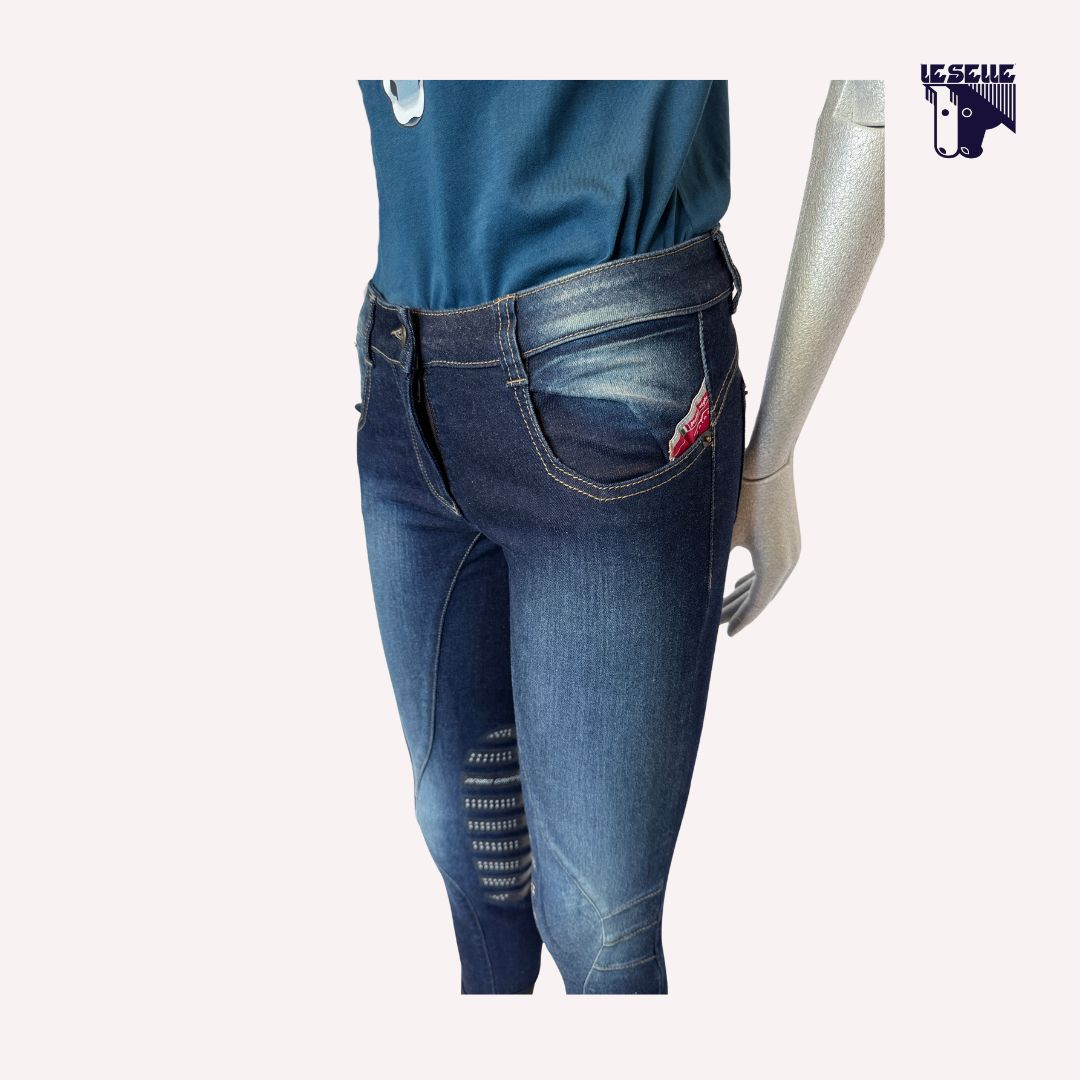 JEANS GRIP AL GINOCCHIO ANIMO - DENIM