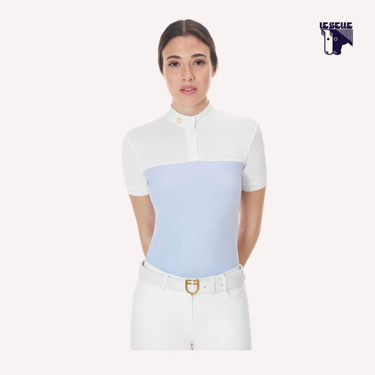 POLO EQUESTRO DA COMPETIZIONE - AZZURRO