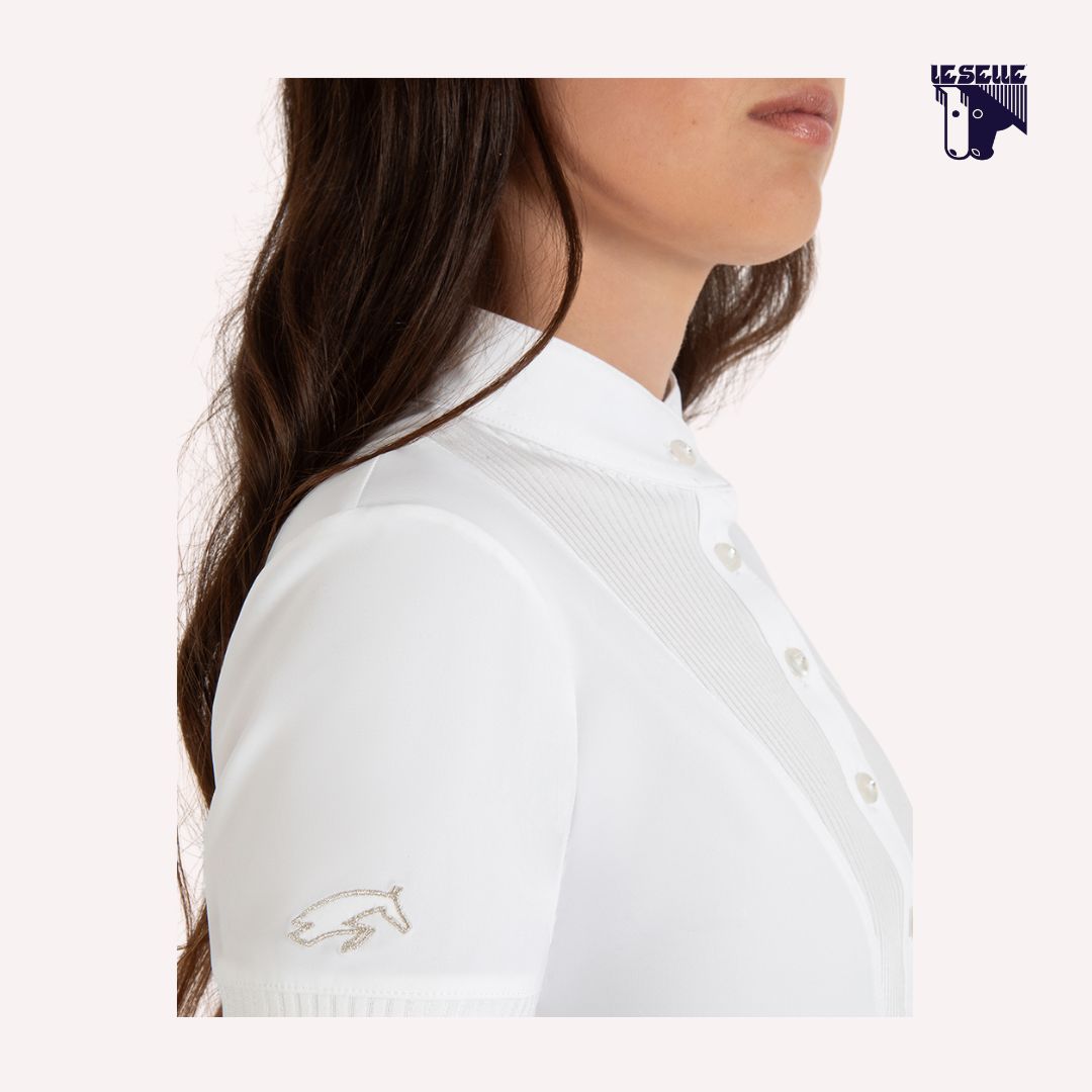 POLO SORAYA SARM HIPPIQUE - BIANCO