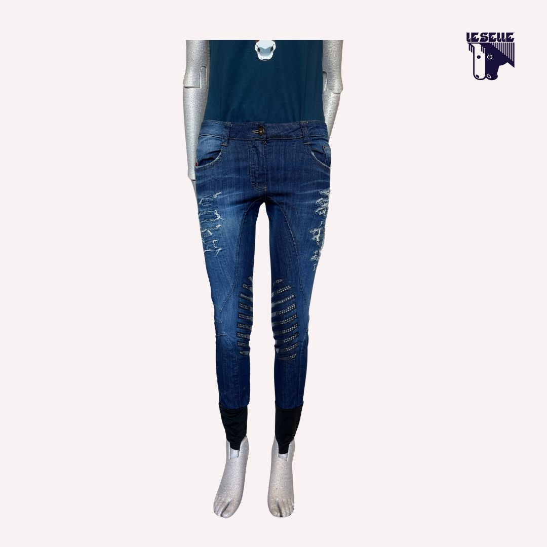 JEANS GRIP AL GINOCCHIO ANIMO - DENIM