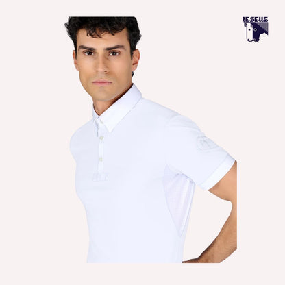 POLO BUDONI DA COMPETIZIONE VESTRUM - BIANCO