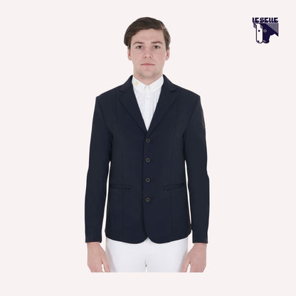 GIACCA DA CONCORSO CON LOGO RICAMATO EQUESTRO - NERO