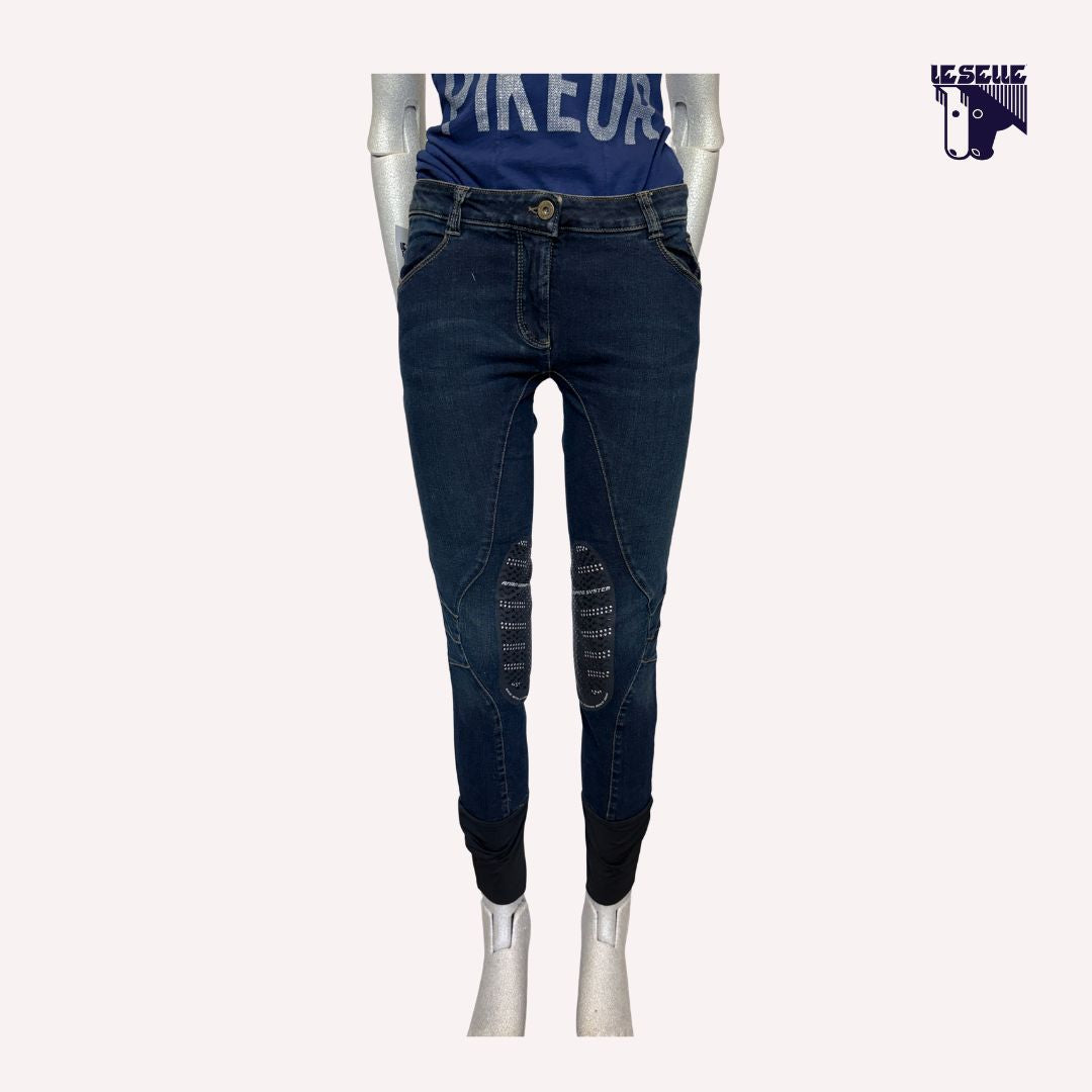 JEANS GRIP AL GINOCCHIO ANIMO - DENIM