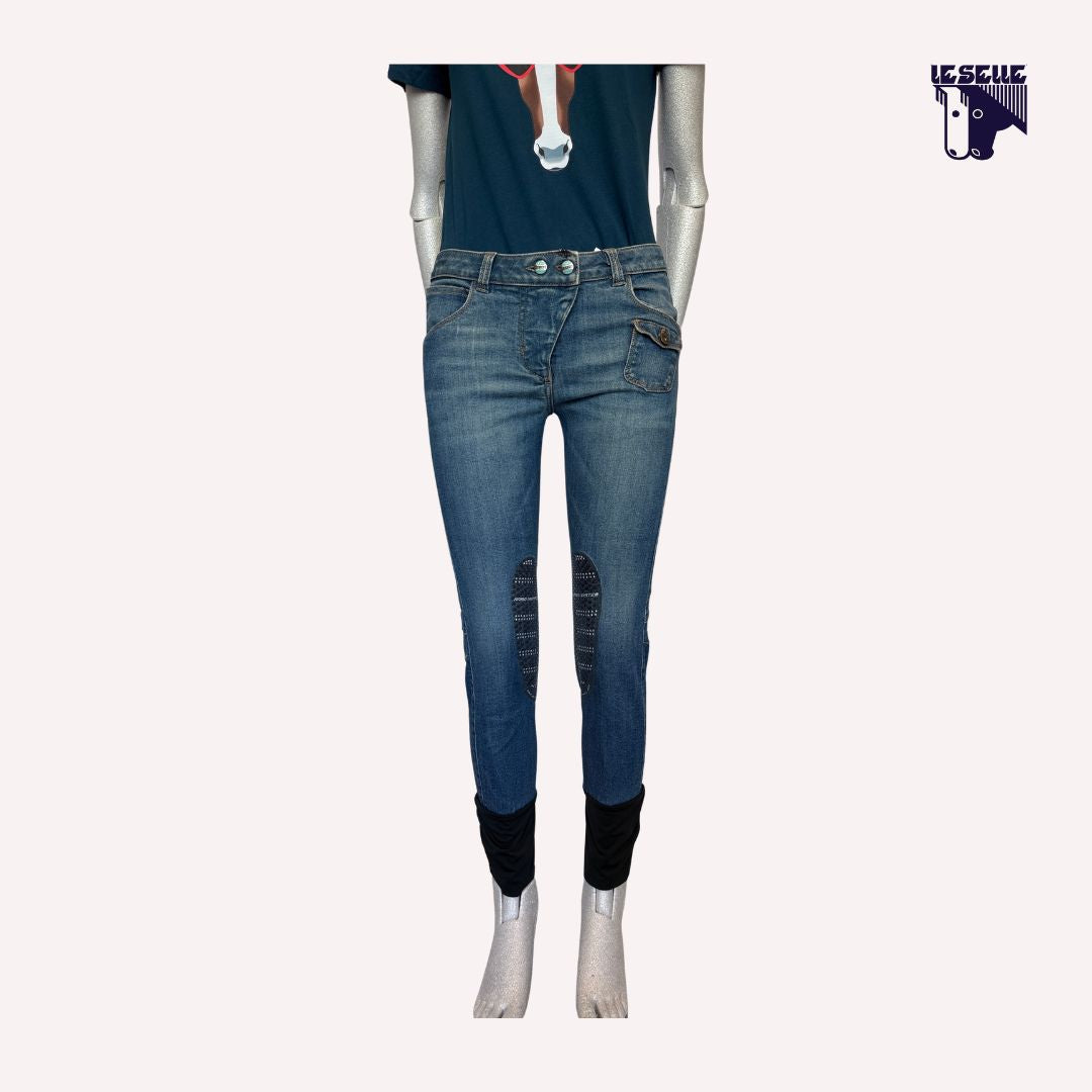 JEANS GRIP AL GINOCCHIO ANIMO - DENIM