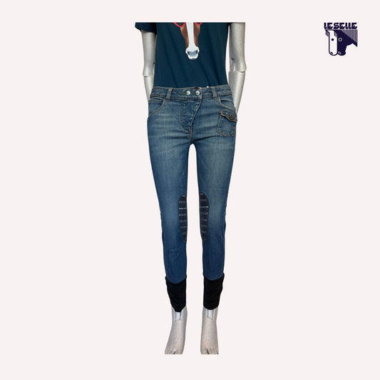 JEANS GRIP AL GINOCCHIO ANIMO - DENIM