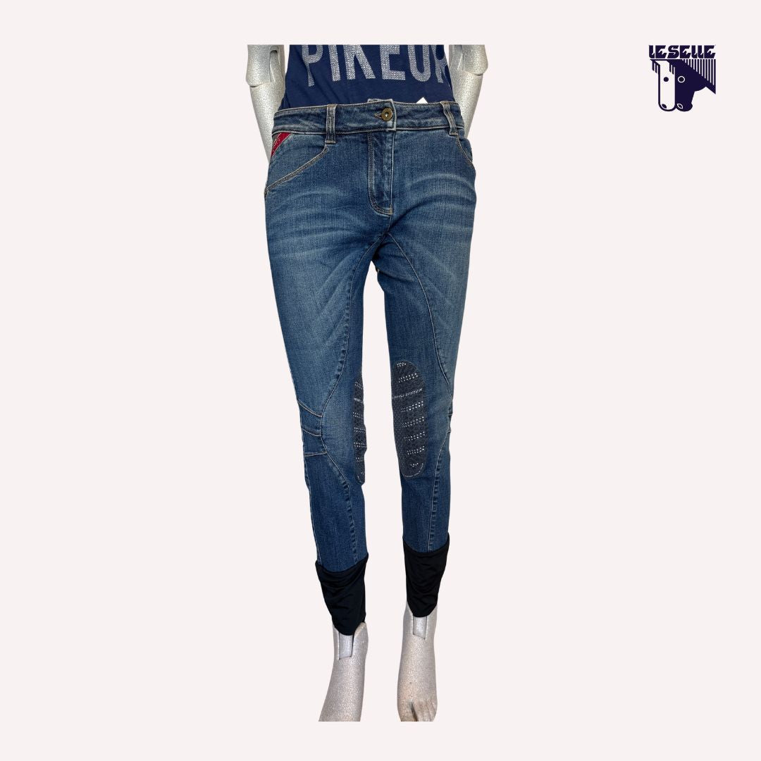 JEANS GRIP AL GINOCCHIO ANIMO - DENIM