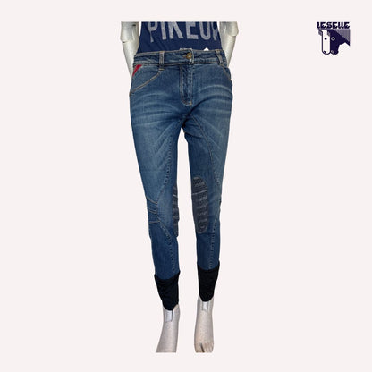 JEANS GRIP AL GINOCCHIO ANIMO - DENIM