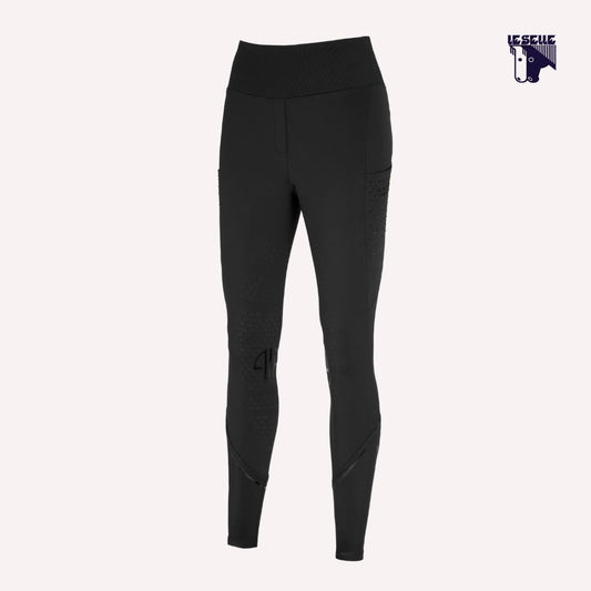 LEGGINGS PIKEUR YELLA - NERO