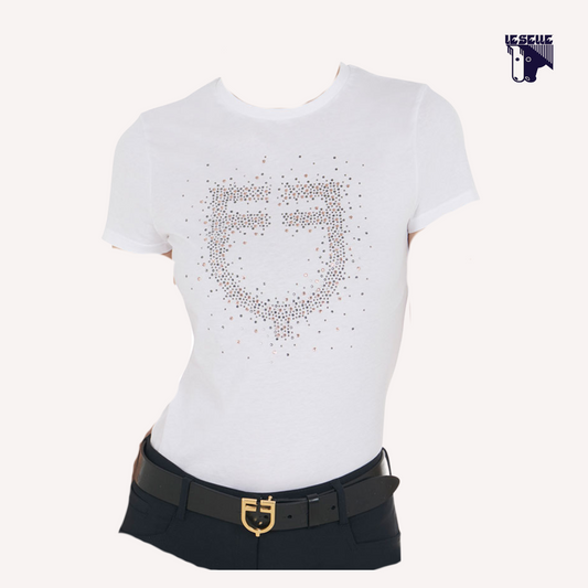 T-SHIRT EQUESTRO PINK DIAMOND SLIM FIT