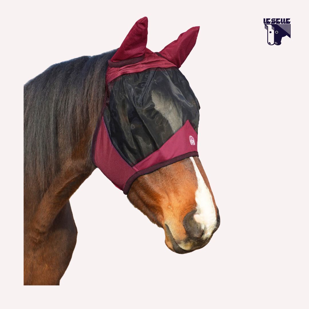 MASCHERA ANTIMOSCHE MORBIDA SARTORE - BORDEAUX