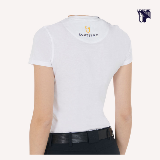 T-SHIRT EQUESTRO PINK DIAMOND SLIM FIT