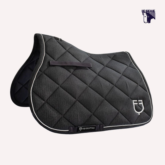 SOTTOSELLA DA SALTO IN COTONE EQUESTRO -  GRIGIO
