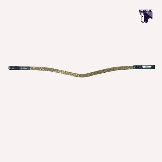 FRONTALINO SILVERLINE TACK - GIALLO SCURO
