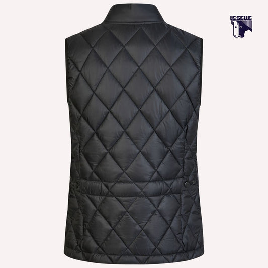 PIKEUR QUILTED VEST - NERO