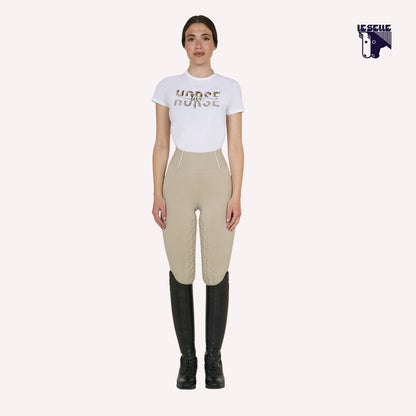 T-SHIRT HORSE LOVE EQUESTRO - BIANCO
