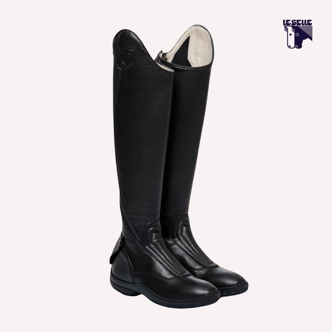 STIVALI CON SUOLA SPORTIVA EQUESTRO - NERO