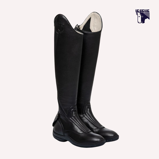 STIVALI CON SUOLA SPORTIVA EQUESTRO - NERO
