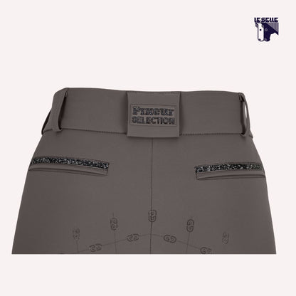 PANTALONE PIKEUR CEELINA FULL GRIP - GRIGIO