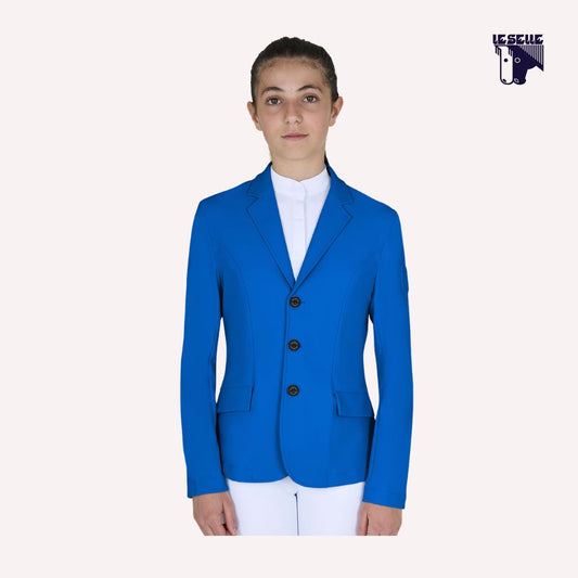 GIACCA BAMBINA DA CONCORSO SLIM FIT EQUESTRO - ROYAL