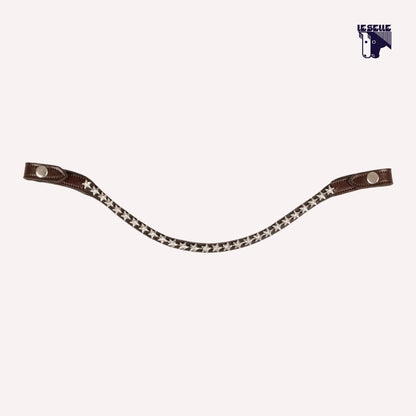 FRONTALINO ACAVALLO STELLE - BIANCO