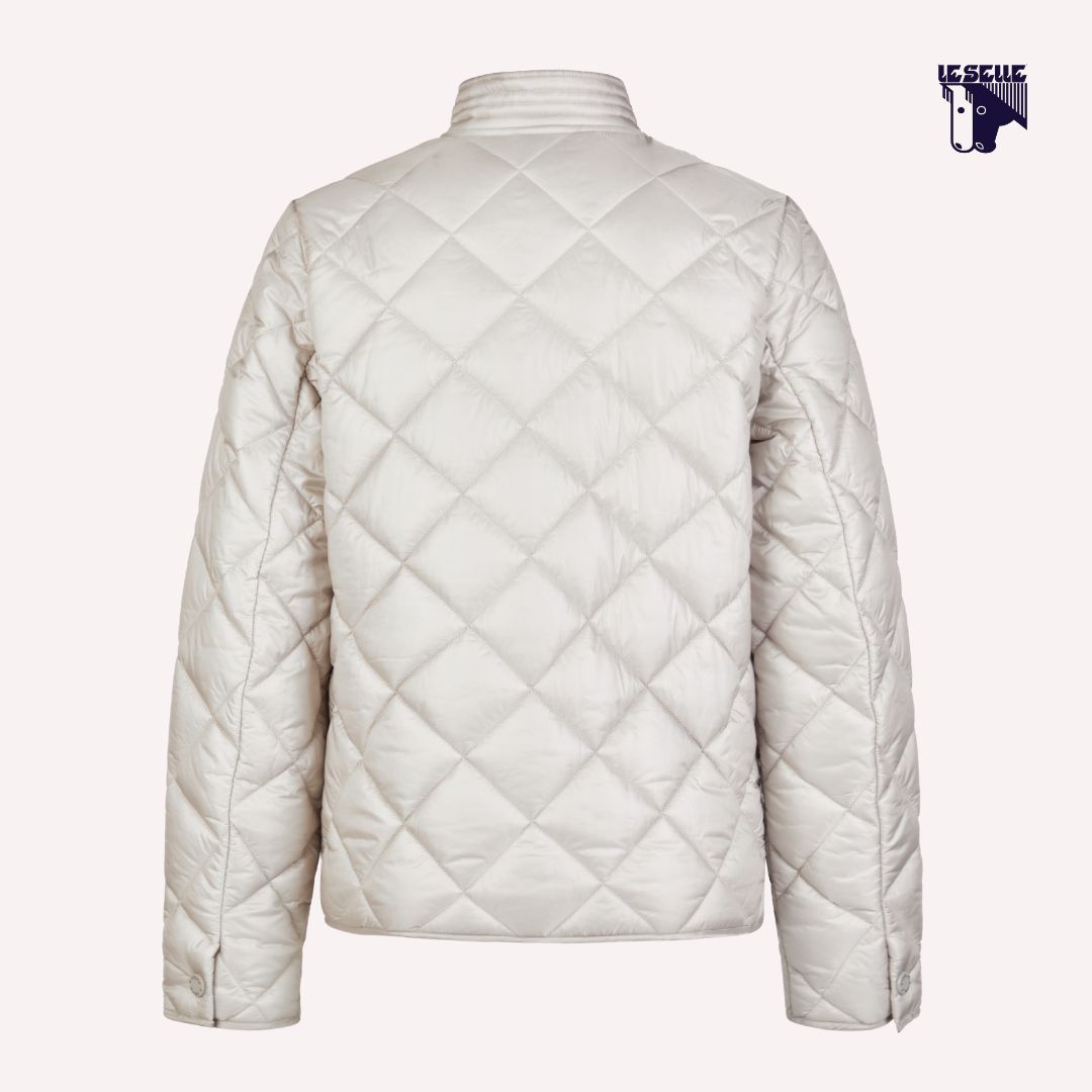 PIUMINO PIKEUR QUILTED JACKET - GRIGIO PERLA