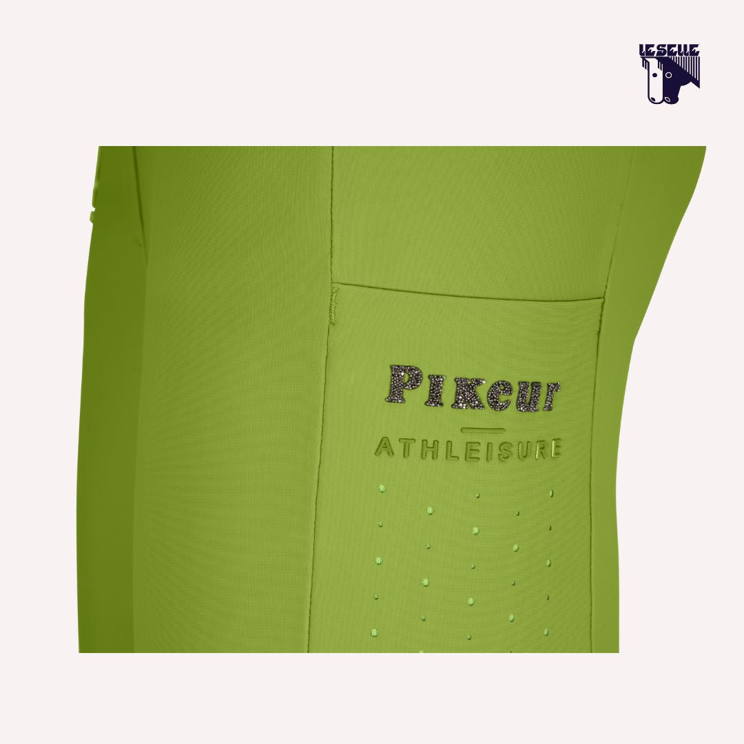 LEGGINGS PIKEUR LINNETT - LIME