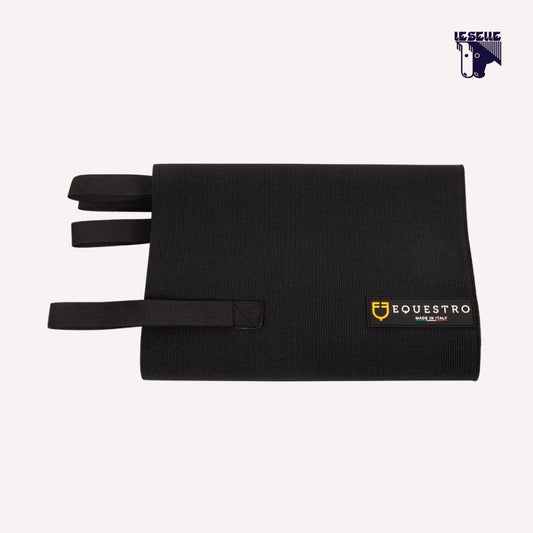 FASCIA DI RISPETTO ELASTICA E TRASPIRANTE EQUESTRO - NERO