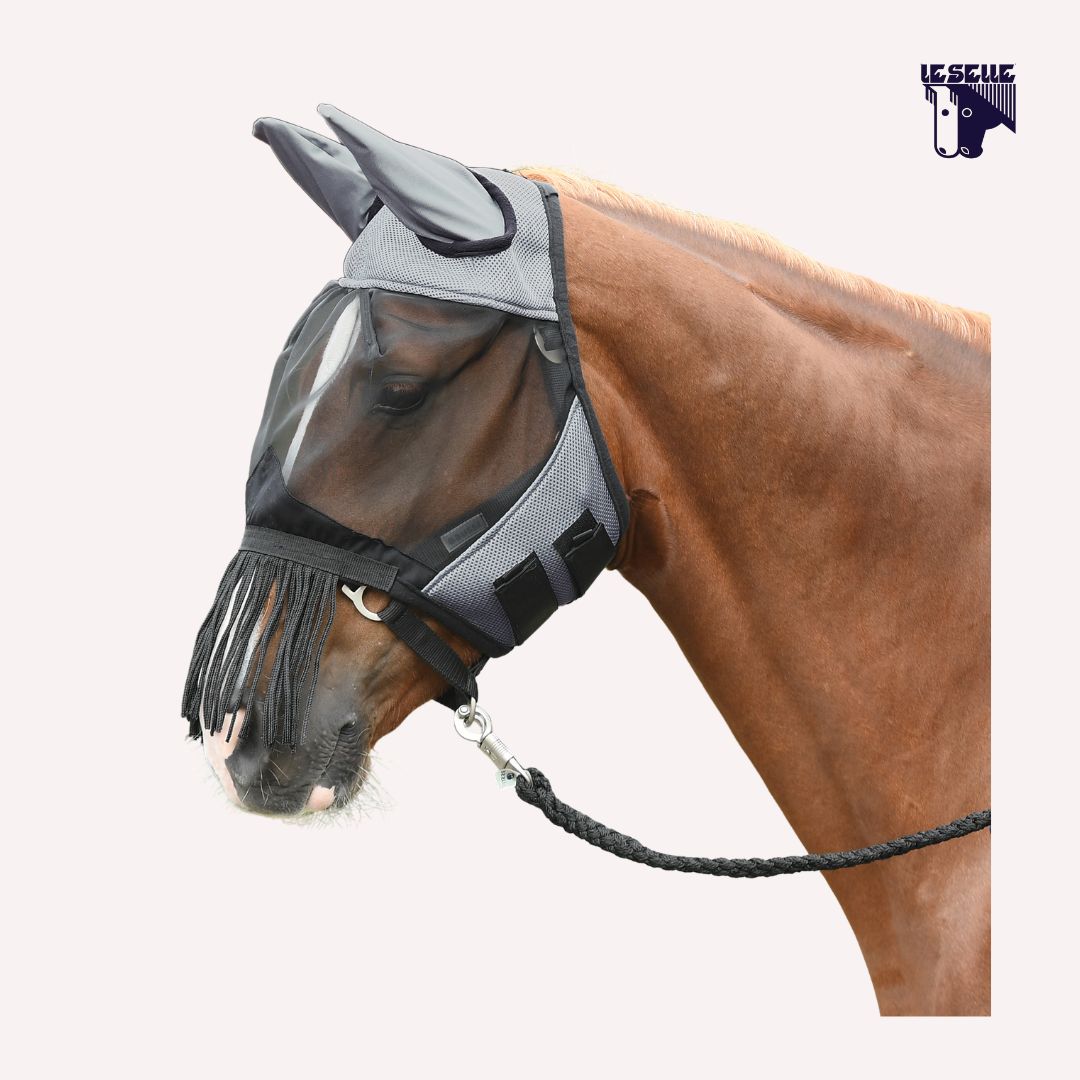 MASCHERA ANTIMOSCHE FRANGE BUSSE - GRIGIO