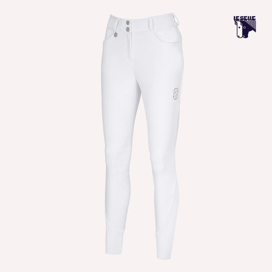 PANTALONE PIKEUR CEELINA FULL GRIP - BIANCO