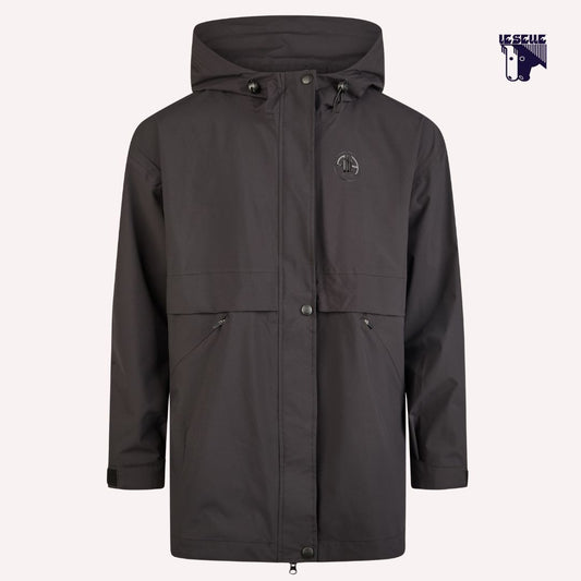 PIKEUR PONCHO RAIN ZIP - NERO