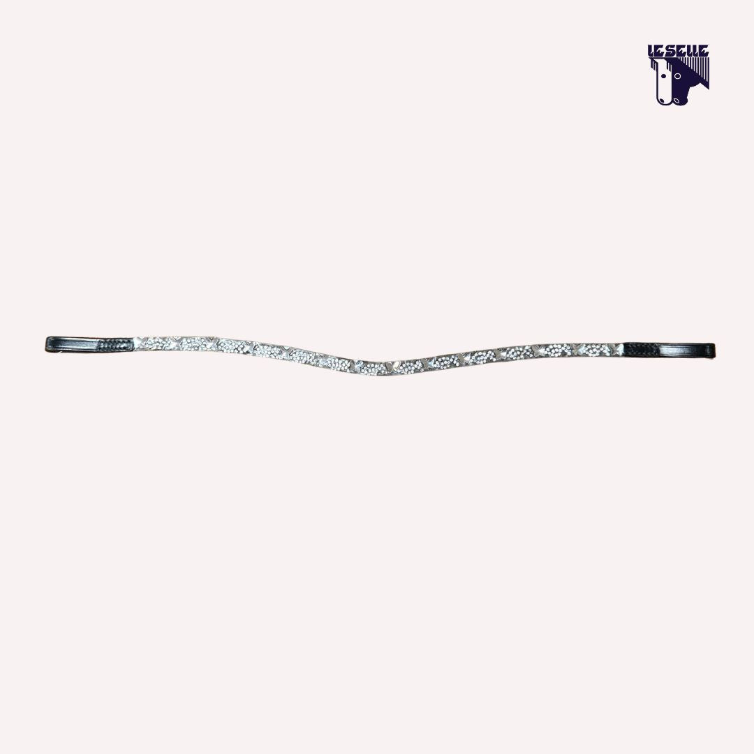 FRONTALINO SILVERLINE TACK - FARFALLE