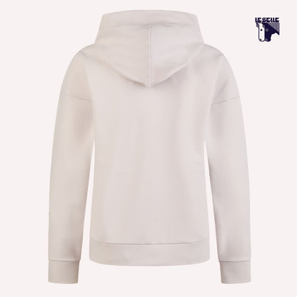 FELPA PIKEUR  HOODY- GESSO