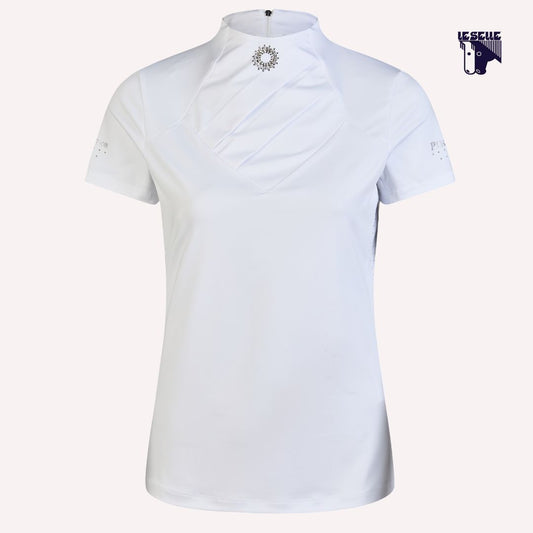 POLO DA COMPETIZIONE PIKEUR - BIANCO