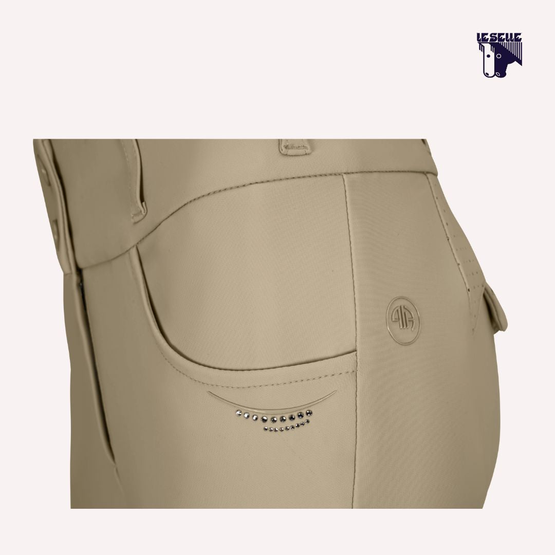 PANTALONE PIKEUR ELIN FULL GRIP - BEIGE