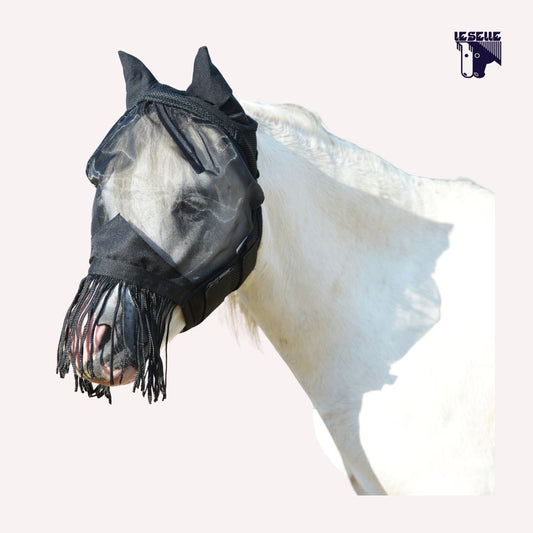 MASCHERA ANTIMOSCHE FRANGE BUSSE - NERO
