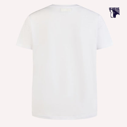 T-SHIRT PIKEUR OVERSIZE - BIANCO