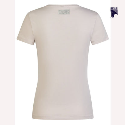 T-SHIRT PIKEUR IN COTONE - MAUVE
