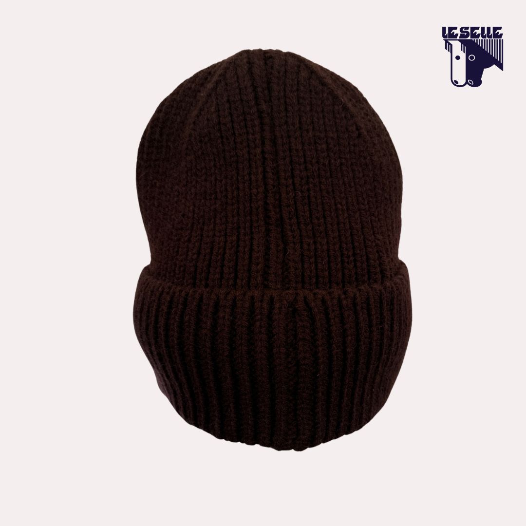 BERRETTO PIKEUR BEANIE - MARRONE
