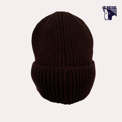 BERRETTO PIKEUR BEANIE - MARRONE