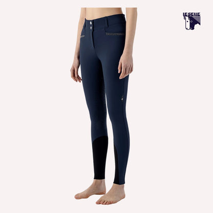 PANTALONI EQUILINE CRYSTALEF - BLU