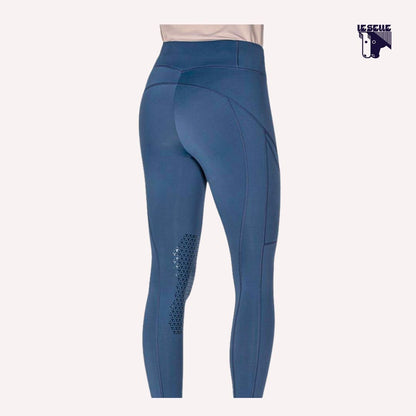 LEGGINGS EQUILINE EDODIEK - DIPLOMATIC BLUE
