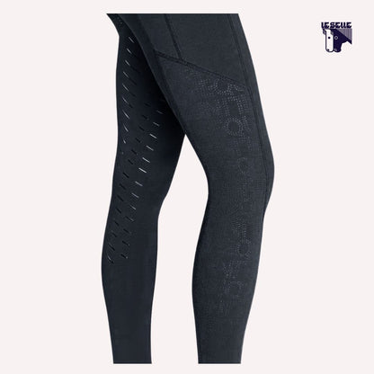 LEGGINGS ESTIVI EQUILINE CERNIF - NERO