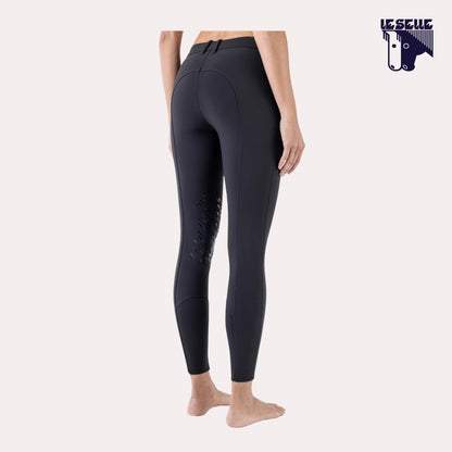 PANTALONI CORNEK GRIP AL GINOCCHIO EQUILINE - NERO