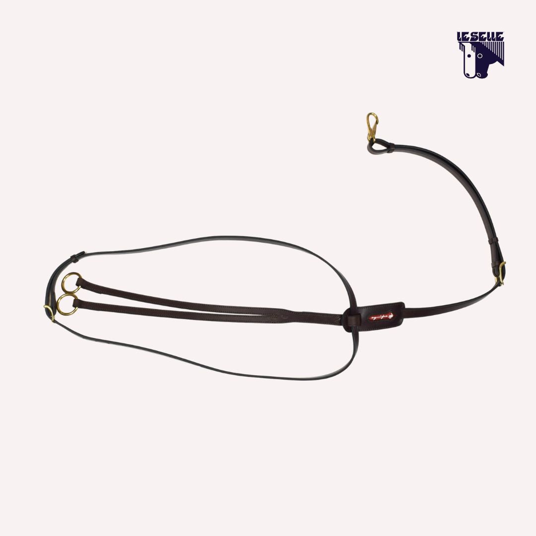 MARTINGALA A COLLIER SELLERIA EQUIPE - MARRONE