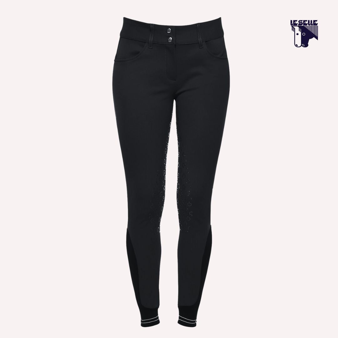PANTALONI CAVALLERIA TOSCANA AMERICAN - NERO