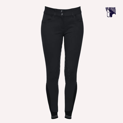 PANTALONI CAVALLERIA TOSCANA AMERICAN - NERO